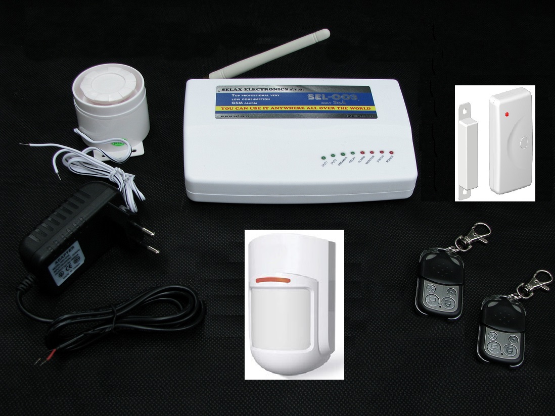 GSM alarm s nízkou spotřebou - Akční cena!