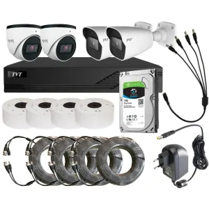 Komplet SET 2xTD-7421TE3 + 2xTD-7524TE3 + DVR 6604S ELN + HDD