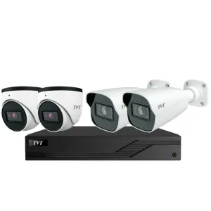 IP SET 4 kamery 2MPix - NVR 204 ELN + 2x TD-9422S4 + 2x TD-9525S4